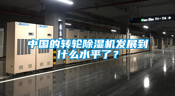 中國的轉輪除濕機發(fā)展到什么水平了？