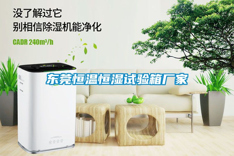 東莞恒溫恒濕試驗箱廠(chǎng)家