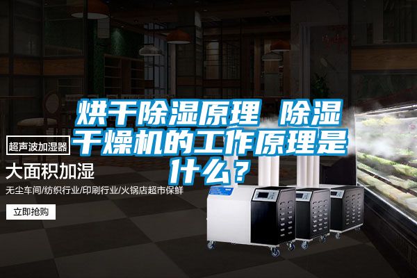 烘干除濕原理 除濕干燥機的工作原理是什么？