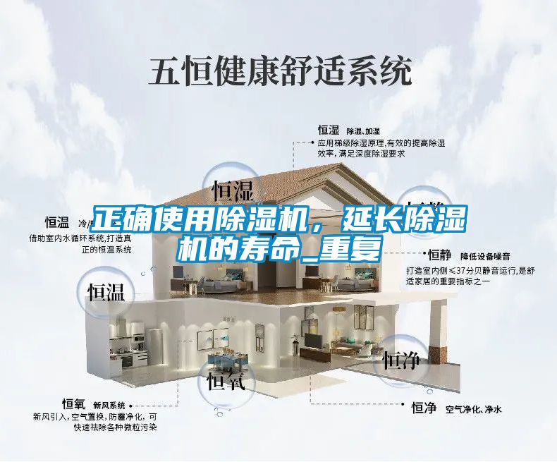 正確使用除濕機，延長(cháng)除濕機的壽命_重復