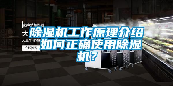 除濕機工作原理介紹 如何正確使用除濕機？