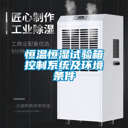 恒溫恒濕試驗箱控制系統及環(huán)境條件