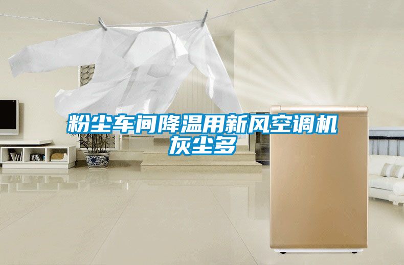 粉塵車(chē)間降溫用新風(fēng)空調機灰塵多