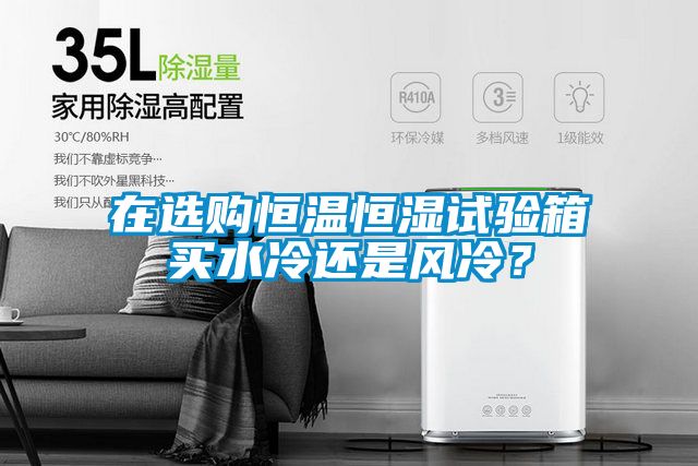 在選購恒溫恒濕試驗箱買(mǎi)水冷還是風(fēng)冷？