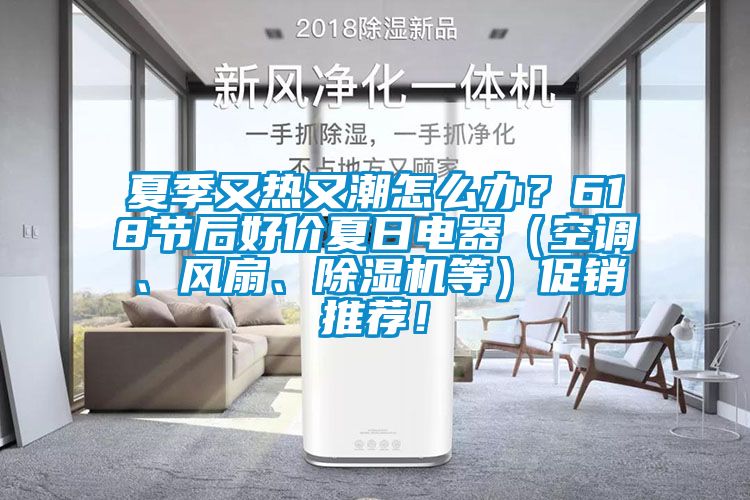 夏季又熱又潮怎么辦？618節后好價(jià)夏日電器（空調、風(fēng)扇、除濕機等）促銷(xiāo)推薦！