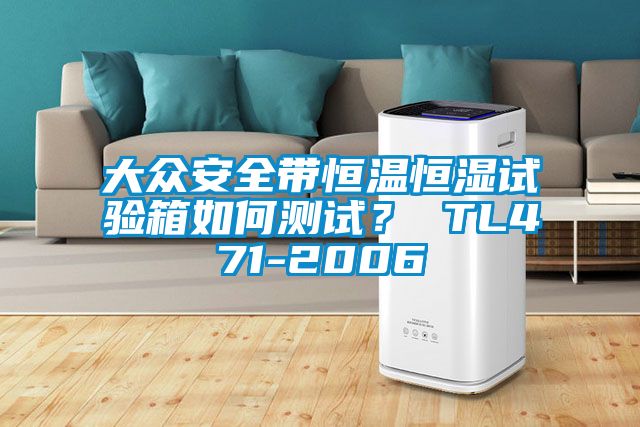 大眾安全帶恒溫恒濕試驗箱如何測試？ TL471-2006