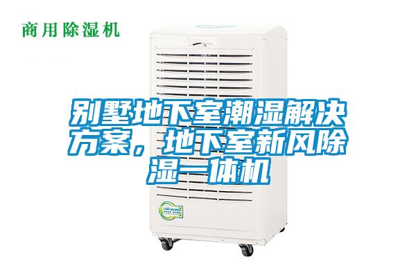 別墅地下室潮濕解決方案，地下室新風(fēng)除濕一體機
