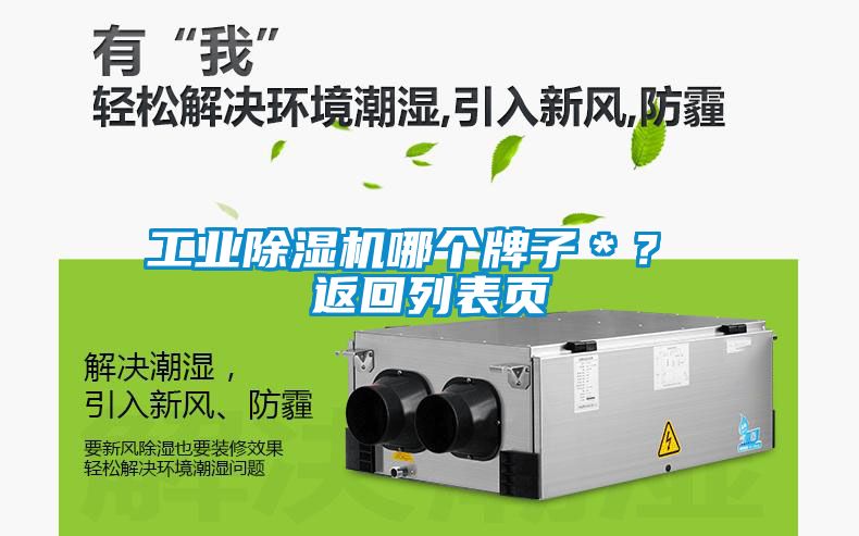 工業(yè)除濕機哪個(gè)牌子＊？ 返回列表頁(yè)
