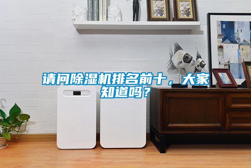 請問(wèn)除濕機排名前十，大家知道嗎？