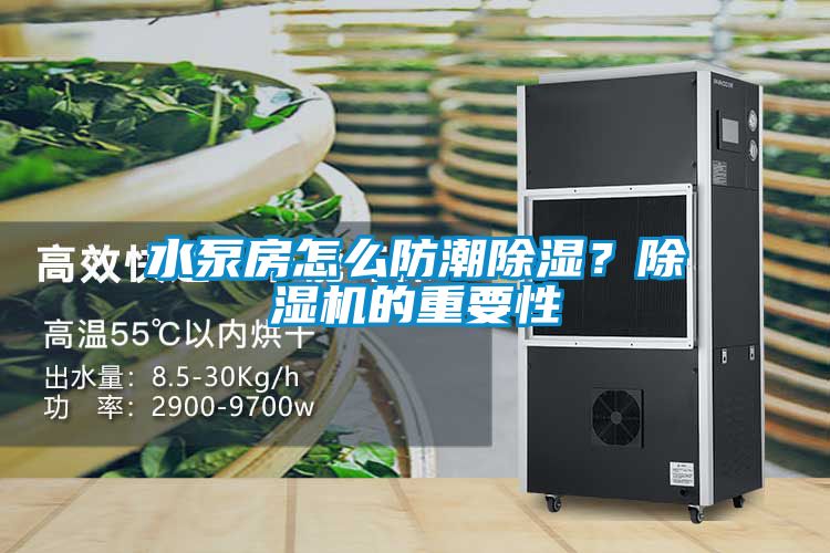 水泵房怎么防潮除濕？除濕機的重要性