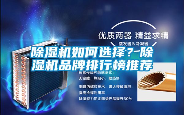除濕機如何選擇？除濕機品牌排行榜推薦