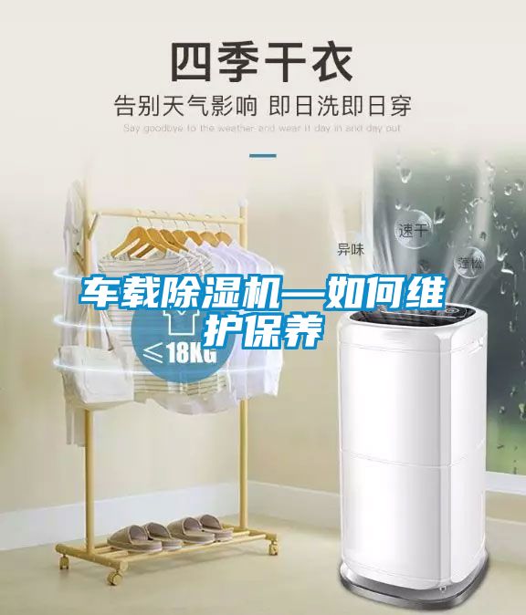 車(chē)載除濕機—如何維護保養