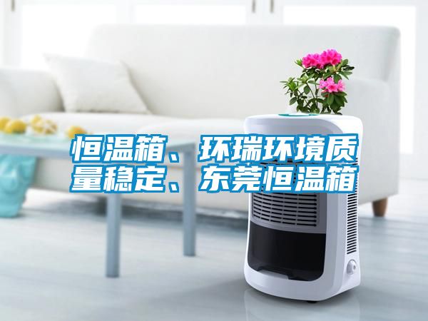 恒溫箱、環(huán)瑞環(huán)境質(zhì)量穩定、東莞恒溫箱