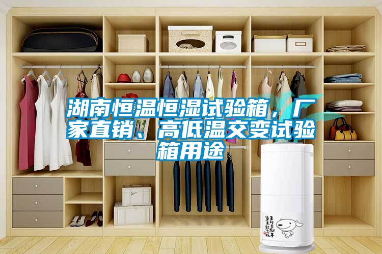湖南恒溫恒濕試驗箱，廠(chǎng)家直銷(xiāo)、高低溫交變試驗箱用途