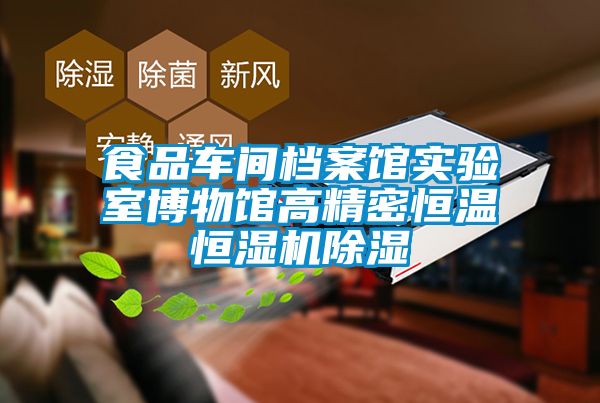 食品車(chē)間檔案館實(shí)驗室博物館高精密恒溫恒濕機除濕