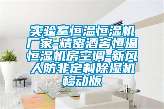 實(shí)驗室恒溫恒濕機廠(chǎng)家-精密酒窖恒溫恒濕機房空調-新風(fēng)人防非定制除濕機移動(dòng)版
