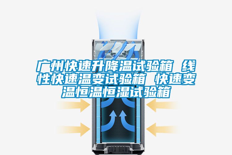 廣州快速升降溫試驗箱 線(xiàn)性快速溫變試驗箱 快速變溫恒溫恒濕試驗箱