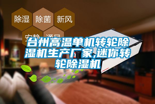 臺州高溫單機轉輪除濕機生產(chǎn)廠(chǎng)家,迷你轉輪除濕機