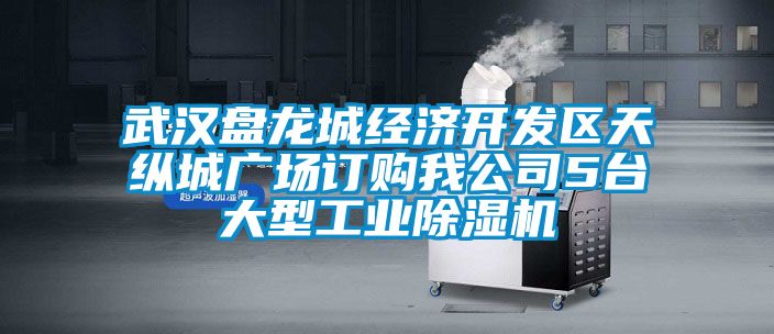 武漢盤(pán)龍城經(jīng)濟開(kāi)發(fā)區天縱城廣場(chǎng)訂購我公司5臺大型工業(yè)除濕機