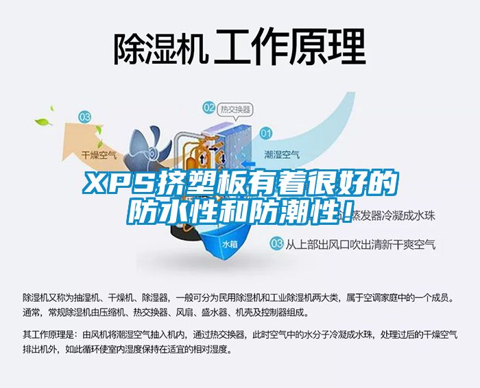 XPS擠塑板有著(zhù)很好的防水性和防潮性！