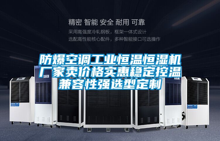 防爆空調工業(yè)恒溫恒濕機廠(chǎng)家賣(mài)價(jià)格實(shí)惠穩定控溫兼容性強選型定制