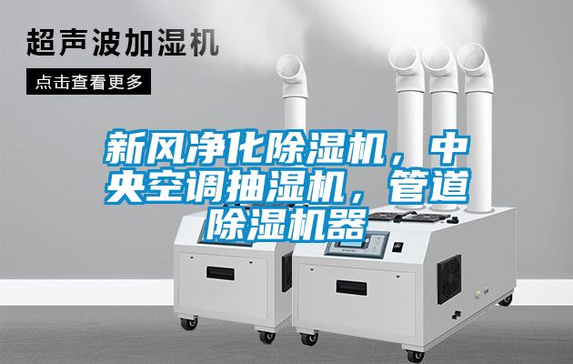 新風(fēng)凈化除濕機，中央空調抽濕機，管道除濕機器