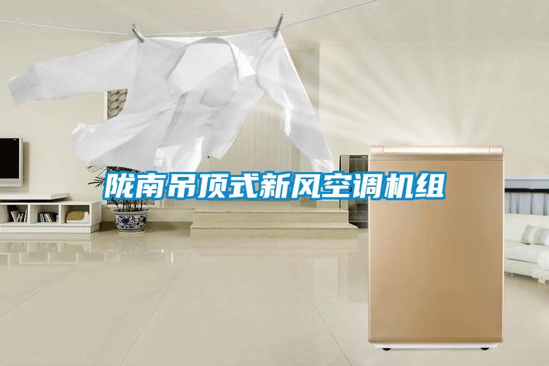 隴南吊頂式新風(fēng)空調機組